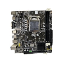 Turbox B75(H61) Sata Ddr3 1600MHz Usb 3.0 Vga Hdmi Ses Lan 1155P