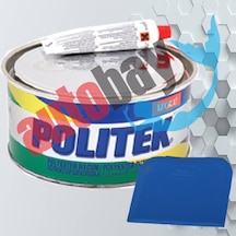 Politek Polyester Çelik Macun Sarı  500 GR