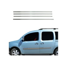 Renault Kangoo Krom Cam Çıtası 4 Parça P.Çelik 2008 Üzeri