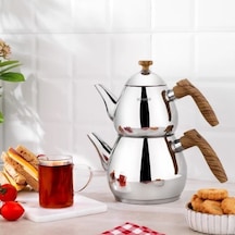 Schafer Tea Chef Küçük Boy Çaydanlık Takımı 4 Parça-kahve Kahverengi