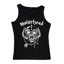 Motörhead Baskılı Sıfır Kol T-Shirt