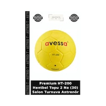 Premium Ht-200 Hentbol Topu 2 No 30 Salon Turnuva Antrenör Çok Renkli