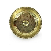 Hamam Tası Bakır Sarı - Geleneksel Osmanlı Şıklığı İle Banyo Keyfi Sarı