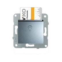Viko Artline Novella Füme Enerji Saver Mekanik Anahtarlı 230 Volt Çerçevesiz 92605425