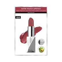 Alix Avien Uzun Süre Kalıcı Nemlendirici Pürüzsüz Etkili Yarı Mat Ruj Satin Touch Lipstick 819 Russet Pink