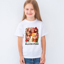Blackpink Baskılı Unisex Çocuk Tişört T-Shirt Mr-01
