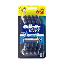 Kullan At Tıraş Bıçağı 8 Adet 3 Bıçaklı Konforlu