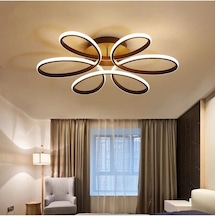 Papatya Model Plafonyer Modern Led Beyaz Işık Ultra Power Led Avize Salon Mutfak Oda Hol Ledli Diğer