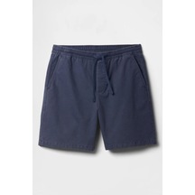 Gap Erkek 7" Essential Pull-on Khaki Lacivert Şort-14654