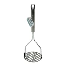İbico İ22-286 Patates Ezici Çap: 8cm Krom Saplı 10cm Toplam Uzunluk : 25cm Metal Yuvarlak - 12'li Paket Diğer
