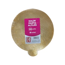 Bensüs Kalın Gold Turta Altlığı 22cm - Şık Ve Dayanıklı Kullan At Altlık 2'li Ekonomik Paket - Tarı 2 L