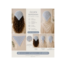 Örgü Bandana Çok Renkli - 921864170 Çok Renkli