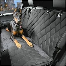 Köpekler için Su Geçirmez Araba Koltuk Koruma Kılıfı 140 x 130 CM Siyah