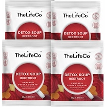 TheLifeCo Beetroot - Kırmızı Pancar Çorbası 4 x 23 G