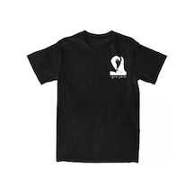 Startmore Beyaz I Forgive You Pocket Art Black Cynthia Erivo Singer Printing Short Sleeve Cot Siyah