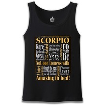 Burç - Scorpio Amazing Siyah Erkek Atlet