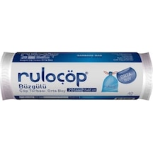 Büzgülü Çöp Torbası Orta Boy Kokusuz 55 x 60 50 Rulo