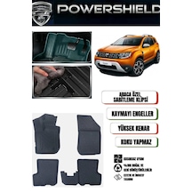 Powershıeld Dacia Duster 2018-2022 4x2 Arası Uyumlu Araca Özel Premium 5d Havuzlu Oto Paspas Takımı