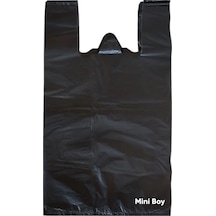 Siyah Atlet Poşet Mini Boy Adetli