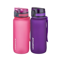 Uzspace 2'li Tritan Matara Seti 650 Ml 14 Farklı Renk Seçeneği Fiftyfifty -3037seta Pembe-Mor Uzspace 2'li Tritan Matara Seti 650 Ml 14 Farklı Renk Seçeneği Fiftyfifty -3037seta Pembe-Mor