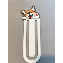 Sevimli Köpek Figürlü Kitap Ayracı