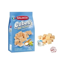 Balocco Wafers Milk Vanilla Küp Gofret Vanilyalı 250gr 20'li Paket