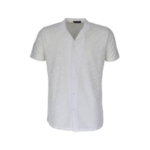 Erkek Apaçi Yaka Kısa Kol Tişört 9973 Bgl-st03744 001