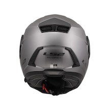 Ls2 Scope 2 Mat Tıtanıum Kask Siyah Vizör Mat Tıtanıum