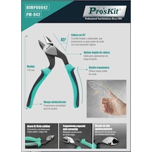 Proskit Pm-942 Açılı Yan Pense