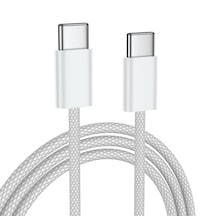 Yediseven Yds-60wb Type C To Type C 60watt  Apple Uyumlu iPhone  15 Şarj Kablosu