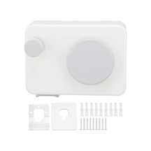 Ganzhoushop Çamaşır İpi Ağır Hizmet Tipi Geri Çekilebilir Yerden Tasarruf Sağlayan Abs Paslanmaz Çelik Çamaşır Çamaşır İpi Balkonlar Avlular Oteller Beyaz Çok Renkli