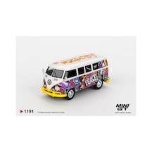 Mini Gt 164 Volkswagen T1 Microbus Mizu Design 1967 Mgt01191 Çok Renkli