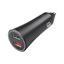 Xiaomi 37W Çift Çıkışlı Araç Şarj Cihazı Siyah
