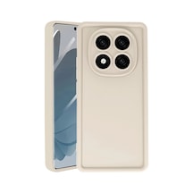 Redmi Note 14 Pro 5g Kılıf Viera Silikon - Krem İtdark42630