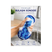Çift Taraflı Mikrofiber Bulaşık Ve Temizlik Süngeri Çizmez Mutfak Ve Tezgah Süngeri
