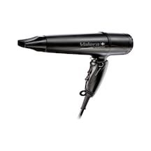 Valera Black Swiss Light 5400 İyonlaştırıcılı Hava Yoğunlaştırıcılı Ultra Sessiz Katlanabilir Profesyonel Saç Kurutma Makinesi 1800 W Siyah