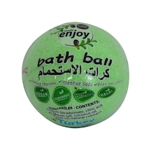 Enjoy El Yapımı Okaliptuslu Banyo Bombası Banyo Topu Yeşil 100Gr