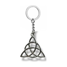 Triquetra Geometrik Sembol Figürlü Metal Anahtarlık Mitolojik Ve Spiritüel Stil