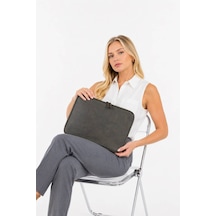 Mussen Arvo - Macbook Air Ve Pro - Laptop Çantası & Kılıfı 13", 13.3", 13.6" Ve 14" İnç Koyu Haki Raven Koyu Haki Raven