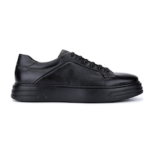 Tamer Tanca Erkek Hakiki Deri Siyah Sneakers & Spor Ayakkabı 537 3817 Erk Ayk Sk25-26 Sıyah Siyah