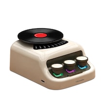 Venandin Z18 Gromo Bluetooth Hoparlör Retro Rgb Hoparlör Ve 360 Dönen Aroma Diskli Esans Koku Dağıtıcı