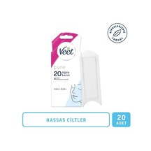 Veet Pure Sir Ağda Bantları Yüze Özel 20 Li 16'li Paket