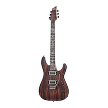 Schecter C-1 Exotic Ebony Elektro Gitar (Natural Satin)