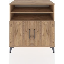 Hyperion Şifonyer 4 Raflı 2 Kapaklı 88x44x96 Çam-çam Çam