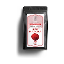 Ceremonial Red Matcha Powder 50g, Törensel Kırmızı Matcha Tozu Superfood