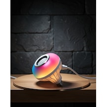 Rgb Led Ampul + Bluetooth Hoparlör Xuczlambahoparlörrr-4