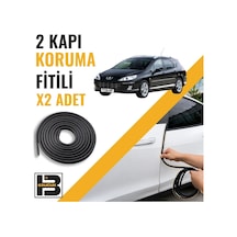 Peugeot 407 Station Wagon Kapı Koruma Fitili-iki Kapı-siyah-bm1240