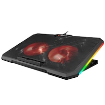 Rampage AD-RC12 15" - 17" RGB Çift Fanlı Stand Notebook Soğutucu