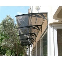 Transpaforza Tf Std 1.12 Kapı Üstü Sundurma 240 X 100 Bronz 3 Mm Solid Levha