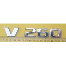 Mercedes Uyumlu Yazı V 260 Krom